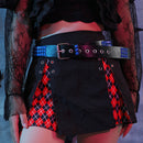 Belt Punk Hardware Jeans Strap