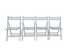 Furniture Slatted Wood Folding Special Event Chairs